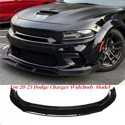 For Dodge Charger SRT Hellcat Scat Widebody 2020-2023 Front Bumper Lip Splitter