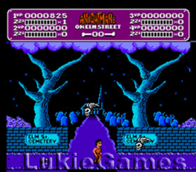 Nightmare On Elm Street - NES Nintendo Rare Game