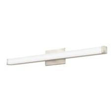 Square Vanity Brushed Nickel LED 3000K Lithonia 2 ft. 