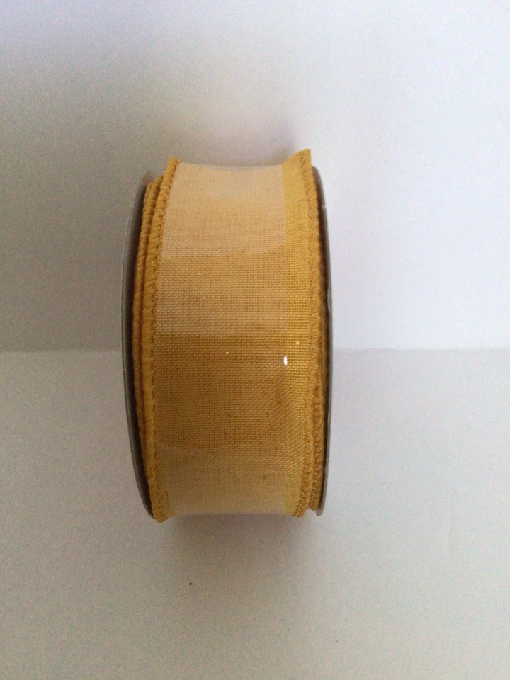 LOT of 5 New Wired Edge Fall Harvest Ribbons 1.5” & 2.5", 46 Yds Total - Image 4 of 4