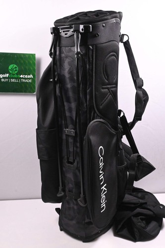 Calvin Klein Stand Bag / 14-Way Divider / Black, White - Picture 3 of 7