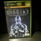 The Chronicles of Riddick Escape From Butcher Bay Vivendi Xbox Action CIB