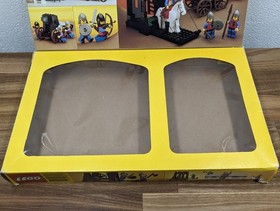 Lego 6061 Siege Tower Castle Original Box RARE Box Knights Vintage 6081 6086