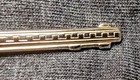 Vintage ANSON Gold Tone Flintlock Rifle Tie Clip — photo 2