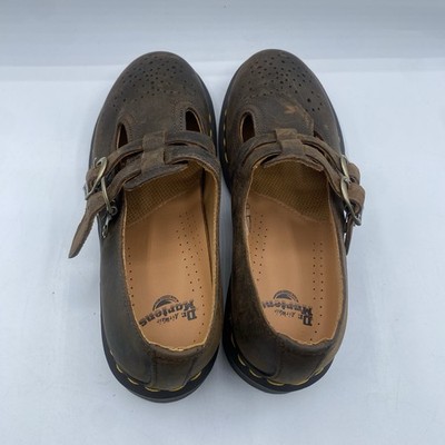 Dr. Martens Mary Jane Shoes 8065 Women 6 EU37 Double Buckle  display picture 1