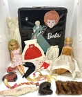 Vintage Barbie Midge Dolls 1958/1962 Mattel Dolls w/ Accessories & Case