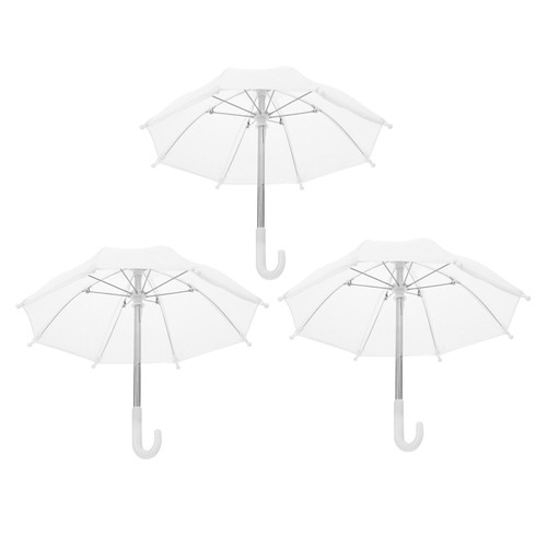 3pcs Doll Umbrella Decoration Mini House Decorative Umbrella Model Doll House - Picture 9 of 12