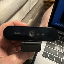 Used Logitech BRIO UHD 4K Webcam: 960-001105 , Model V-U0040