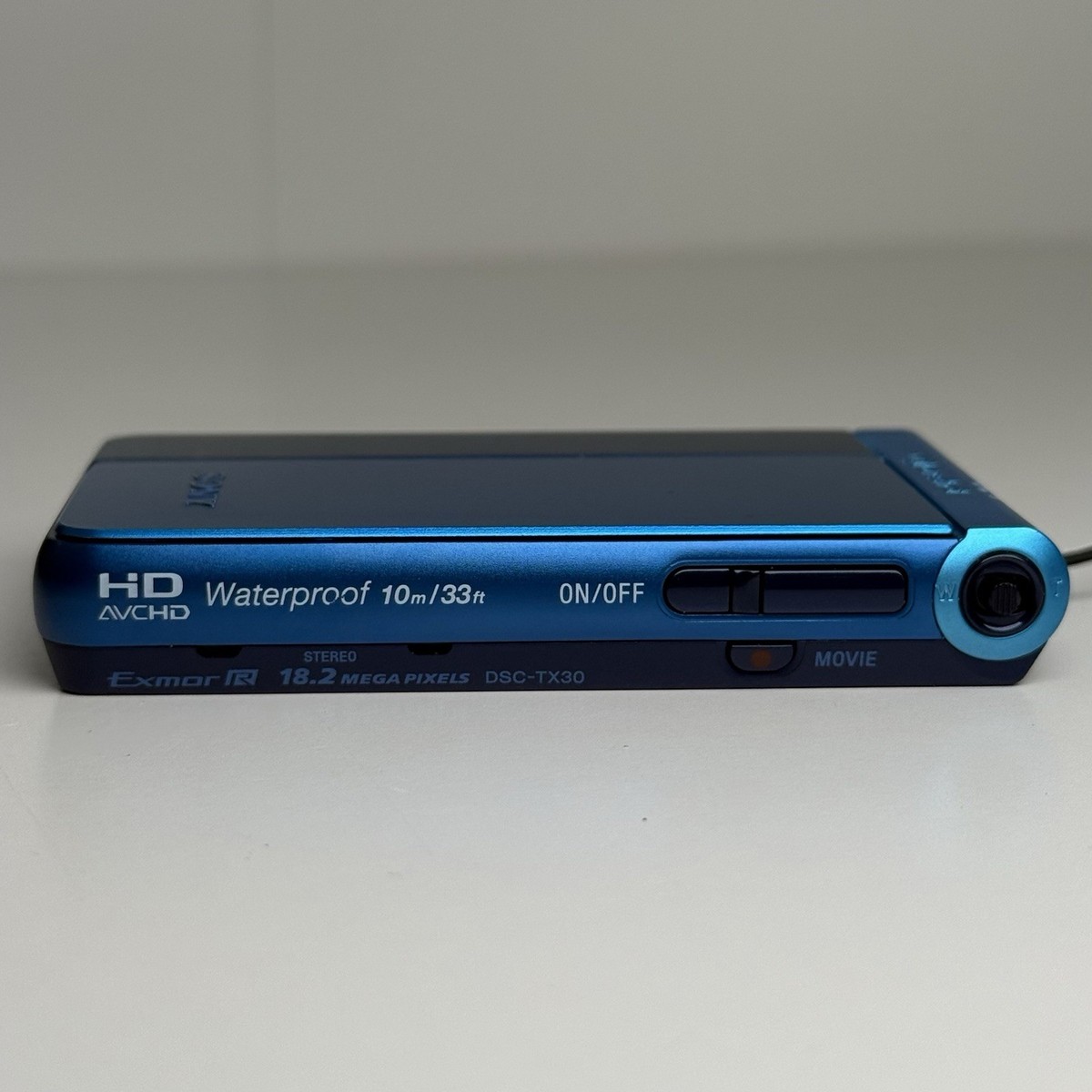 Sony Cybershot DSC-TX30 Blue Compact Digital Camera TESTED