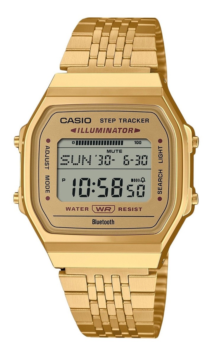 Vintage Quartz Resin Casual Watch with Stopwatch CASIO AQ-230 from VINTAGE collection Available in many  main image 4