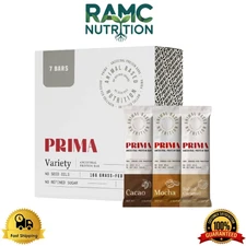 PRIMA ANCESTRAL PROTEIN BAR Grass Fed Protein Bars | 7 Variety Pack