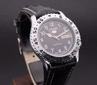 Vintage Seiko 5 Automatic 6309A Men's Wrist Watch D/D ( Fix Bezel ) Japan Made
