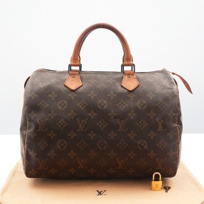 LOUIS VUITTON LV Monogram Speedy 30 M41526 Handbag