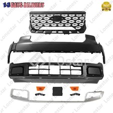Fits 2025-2026 Ford Maverick Front Bumper Grille Kit With Side Marker Lights Fits 2025-2026 Ford Maverick Front Bumper Grille Kit With Side Marker Lights