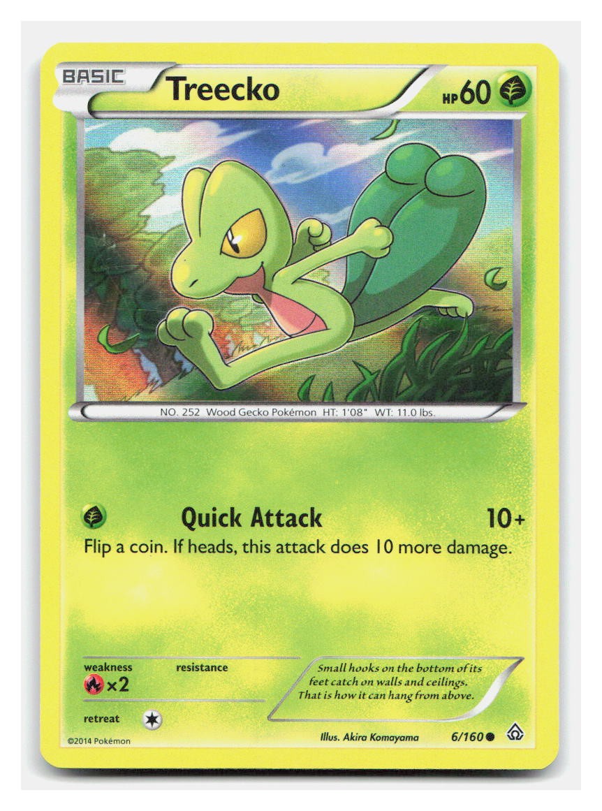 Pokemon Primal Clash Treecko 6/160 Common