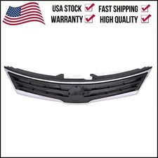 For Nissan Versa 2010 2011 2012 Chrome Shell W Black Insert Plastic For Nissan Versa 2010 2011 2012 Chrome Shell W Black Insert Plastic