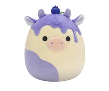Squishmallow Benito the Blueberry Cheesecake Cow 11 inch, NEW w Tags