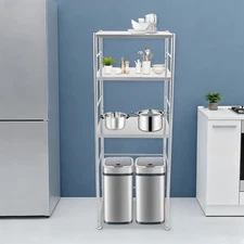 3-tier Stainless Steel Storage Shelf Kitchen Storage Shelves Storage Shelf