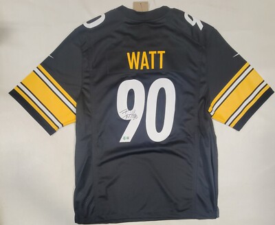 Nike Tj Watt Jersey TJ WATT SIGNED PITTSBURGH STEELERS
