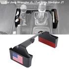 Gear Shift Storage Box Tray Organizer USA Flag for Jeep Wrangler JL JLU JT 2018+