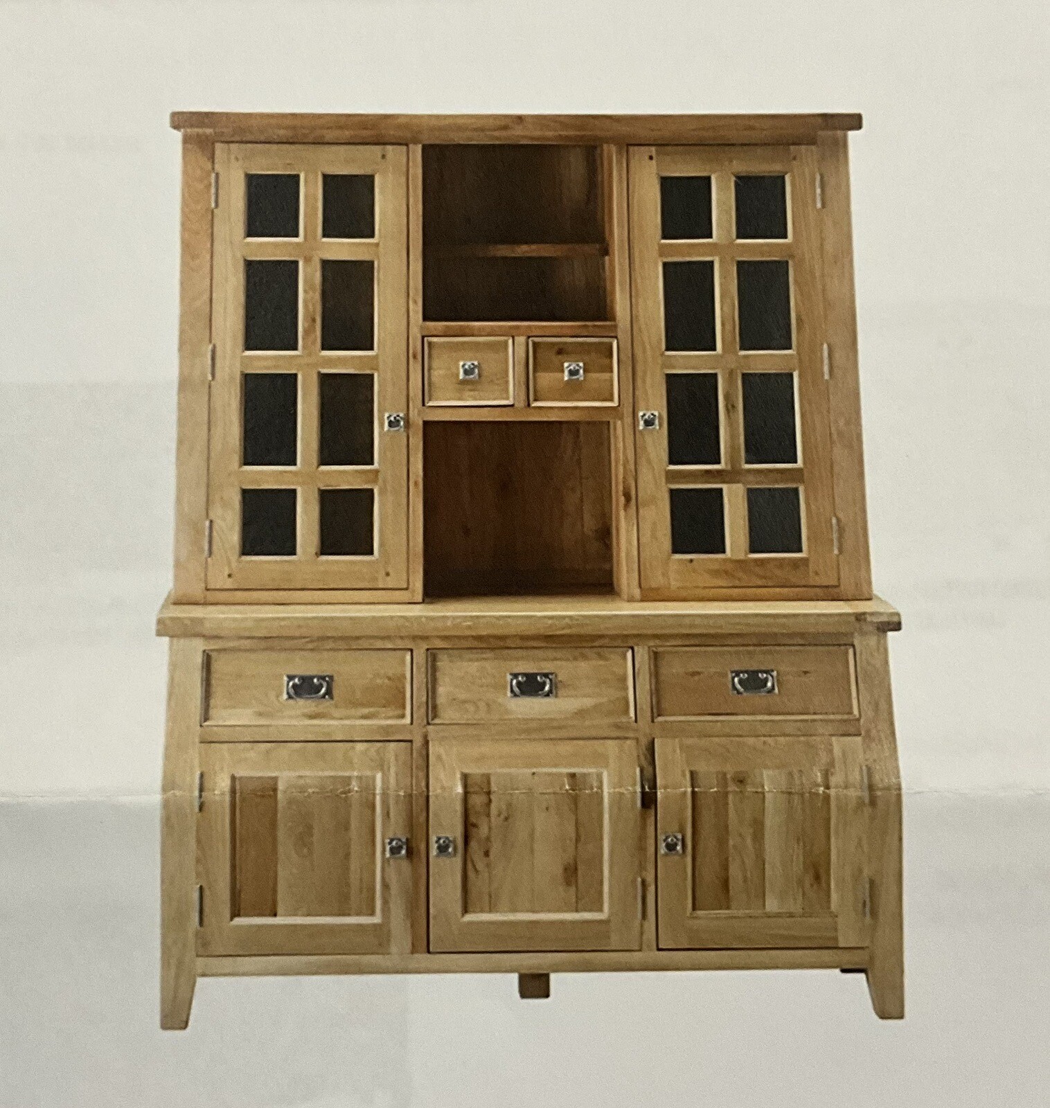 Oak Buffet and hutch Early Settler eBay