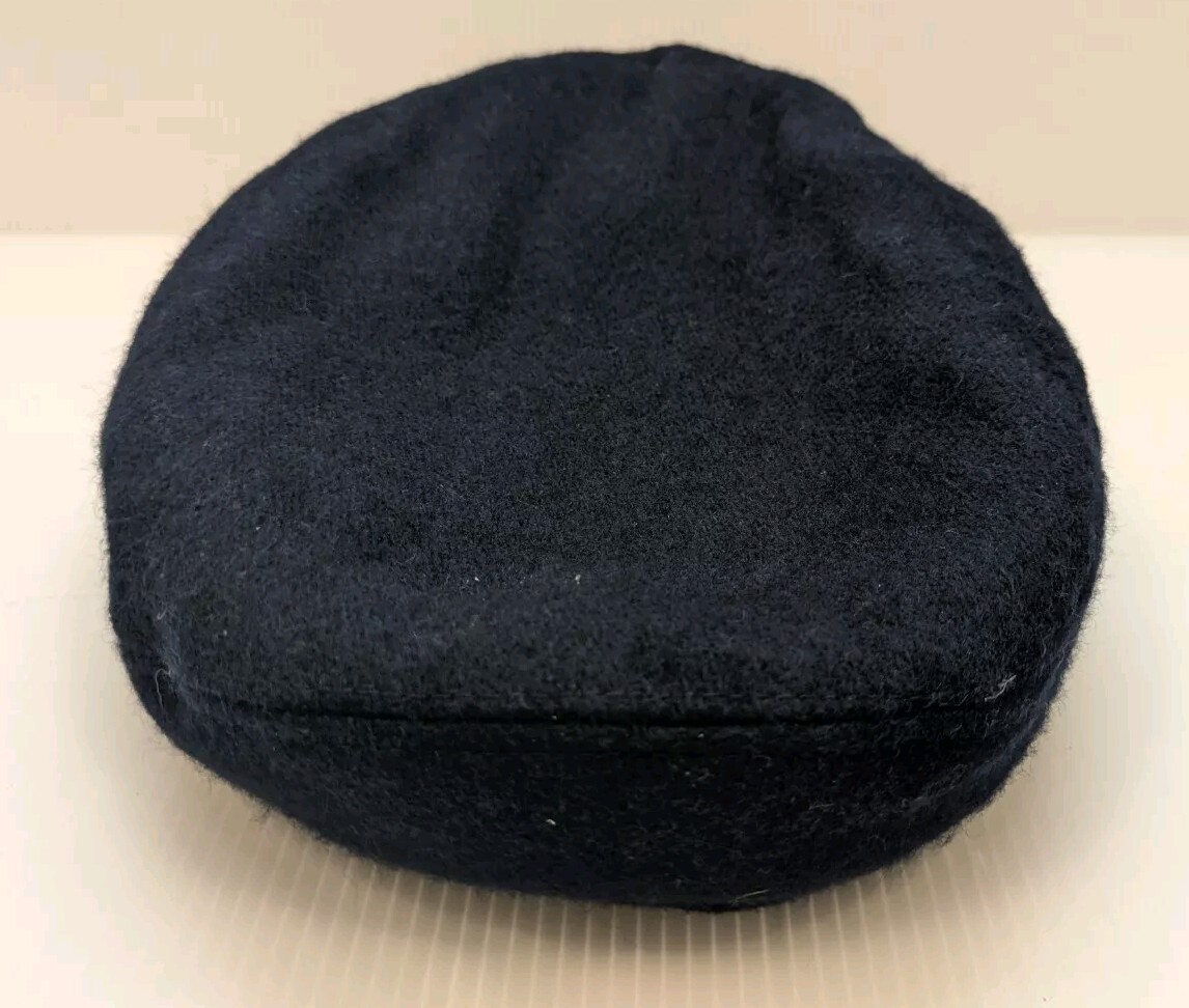 Authentic Greek Fishermans Cap Wool Navy Blue Made In Greece  display picture 1