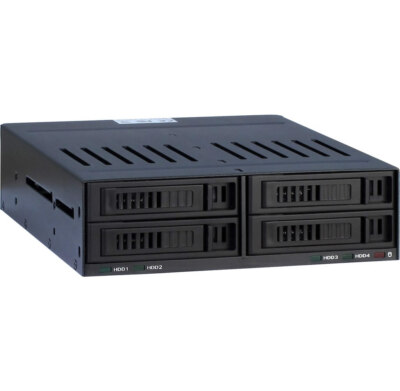 Wechselrahmen X-3531 für 4x 2.5 Zoll HDD SSD  SATA I II III Festplatten Backplan