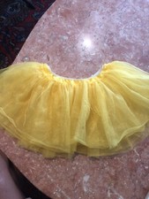 Yellow tutu for a leotard or for Halloween costume