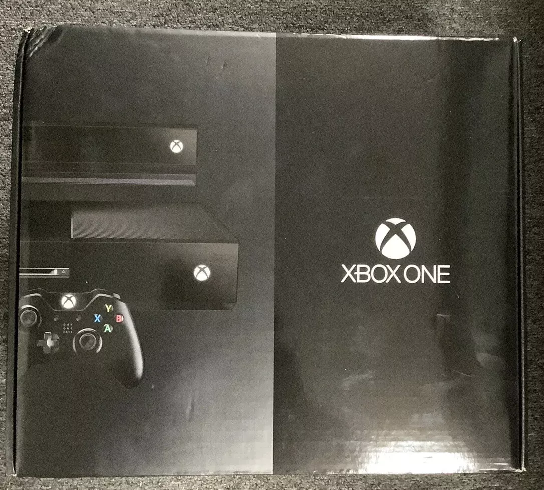 Microsoft Xbox One Day One Edition 500GB Black Console with 4 Games Included