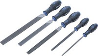Bgs Werkstattfeilen Feilen Satz 5-Tlg Dreikant Flachstumpf Halbrund Rund 70098