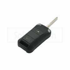 Remote Flip Key Shell Case Uncut fit for PORSCHE Cayenne 2 Button Fob 2003-2012