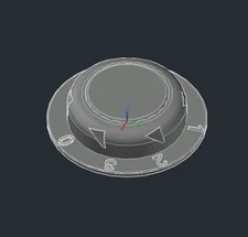 Lasko 20" Wind Machine, Knob, Speed Slector. Replacement Part