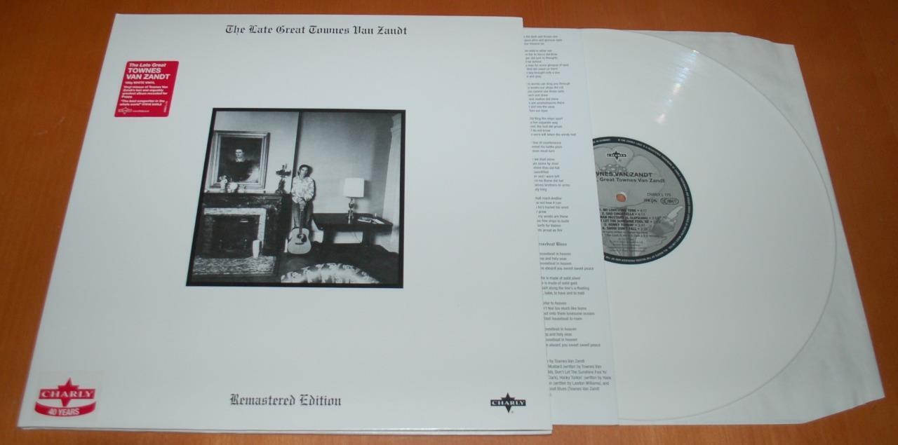 Townes Van Zandt - The Late Great Townes Van Zandt - 2015 White Vinyl LP