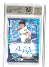 2016 Bowman Draft - Chrome Draft Pick Autographs Blue Wave Refractor #CDA-JR Joe