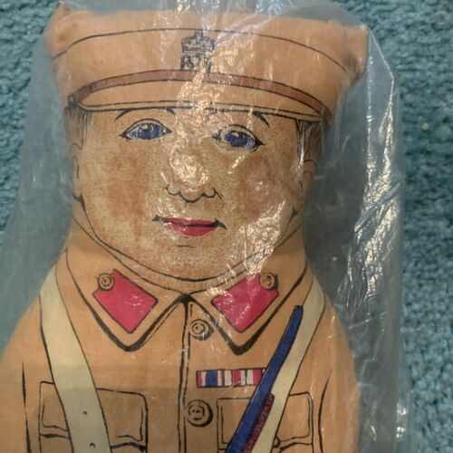 vintage Antique Cloth cut-out doll filled with Excelsior 1900s Soldier. WW1 - Picture 1 of 3