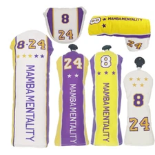 Golf koba Bryant Mamba Mentality Headcover Driver Fairway Wood Hybrid Head Cover