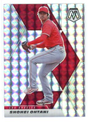 2021 Panini Mosaic Silver Prizm Shohei Ohtani Los Angeles Angels