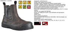 New Men's Cofra SPEEDWAY pullon asphalt safety boot USA/CAN safety standard