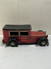VINTAGE FRICTION MOTOR TIN ROLLS ROYCE 1920 LIMOUSINE TOY