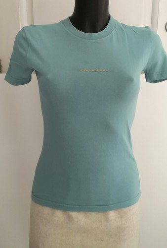 Tee-shirt FORNARINA dispo en bleu ou saumon Taille M Excellent état - Picture 7 of 12