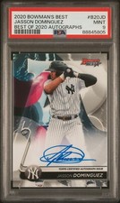 2020 BOWMAN'S BEST JASSON DOMINGUEZ #B20JD BEST OF 2020 AUTOGRAPHS AUTO PSA 9 💎