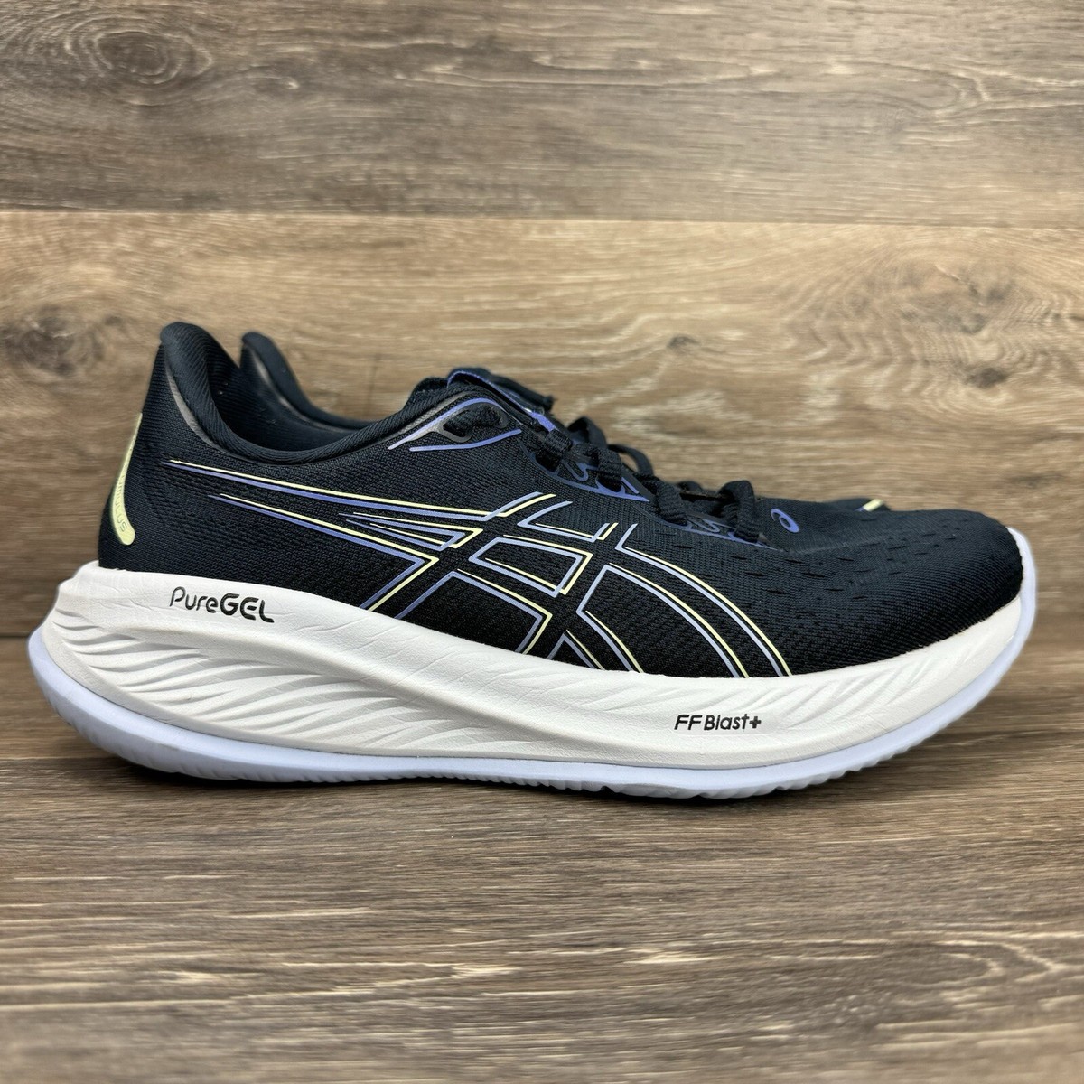 athletic shoes asics gel cumulus baratas Asics Gel-Cumulus 26 1012B601 Women Black Lace Up Low Top Running Shoes  Size