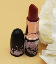 M.A.C Moody Bloom Matte Lipstick   Full Size 0.1 oz New Without Box 