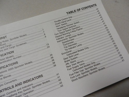 Harley Davidson Factory Owners Manual 2005 Sportster Modelle 99468-05 - Bild 4 von 11