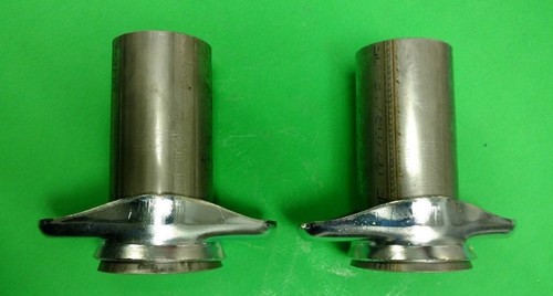 2.5"Ball Header to 2.5"OD 409 Stainless Pipe 2 Bolt Socket Collector Reducers - Picture 4 of 6