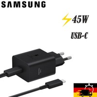 LadegeräT 1X USB-C + USB-C Pd Pps 45W Samsung NetzladegeräT WandladegeräT