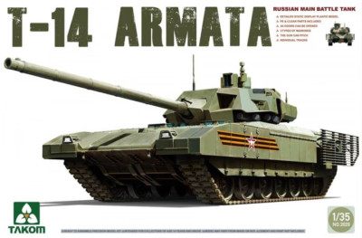 Takom 1/35 2029 T-14 ARMATA Russian Main Battle Tank Model Plastic Kit