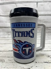 VTG Tennessee Titans Betras USA Plastic Insulated Beverage Mug Cup Double Sided
