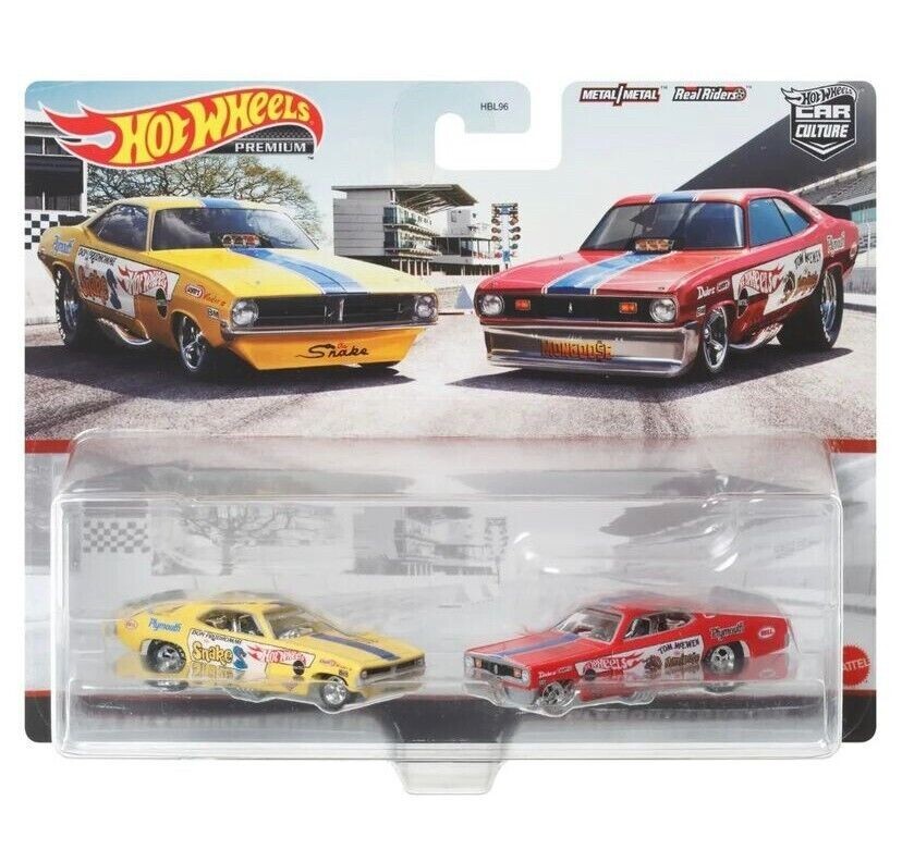 A6 Hot Wheels Premium Car Culture 2 Pack Snake & Mongoose | eBay