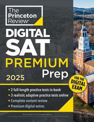 Princeton Review Digital SAT Premium Prep, 2025 | englisch